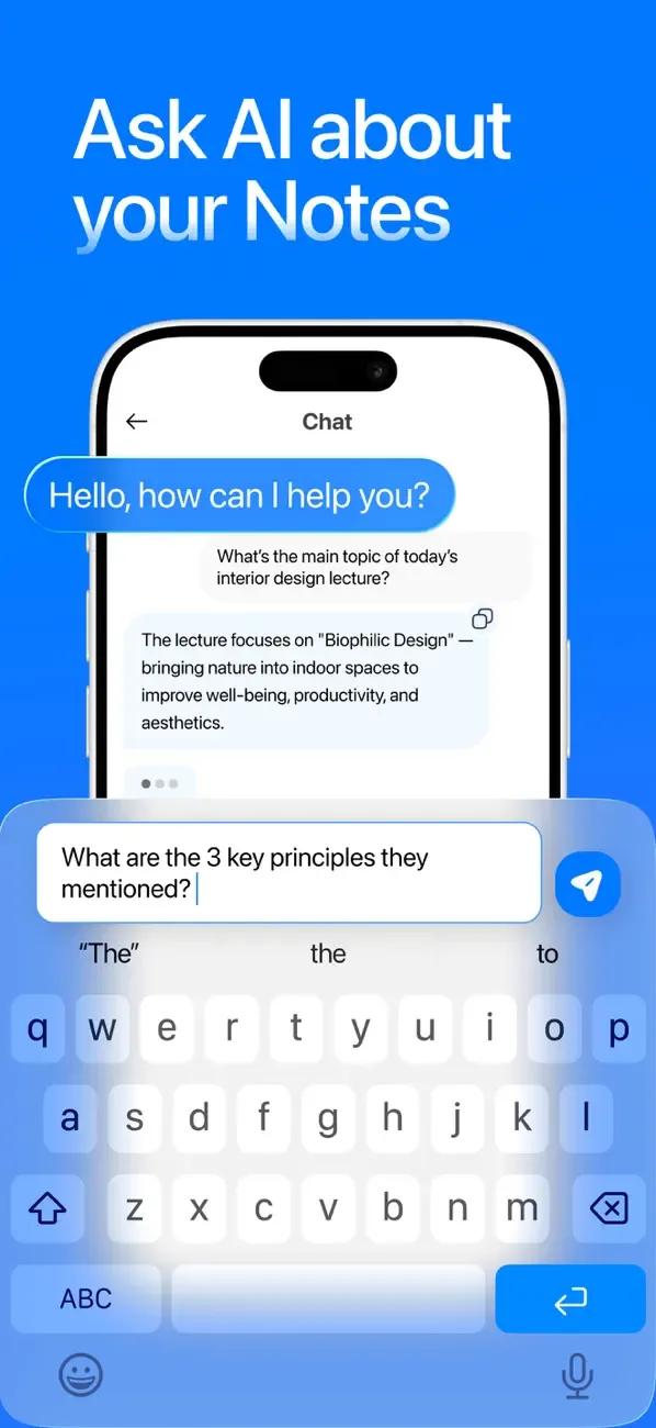 Mino: AI Voice Notes Agent screenshot 4