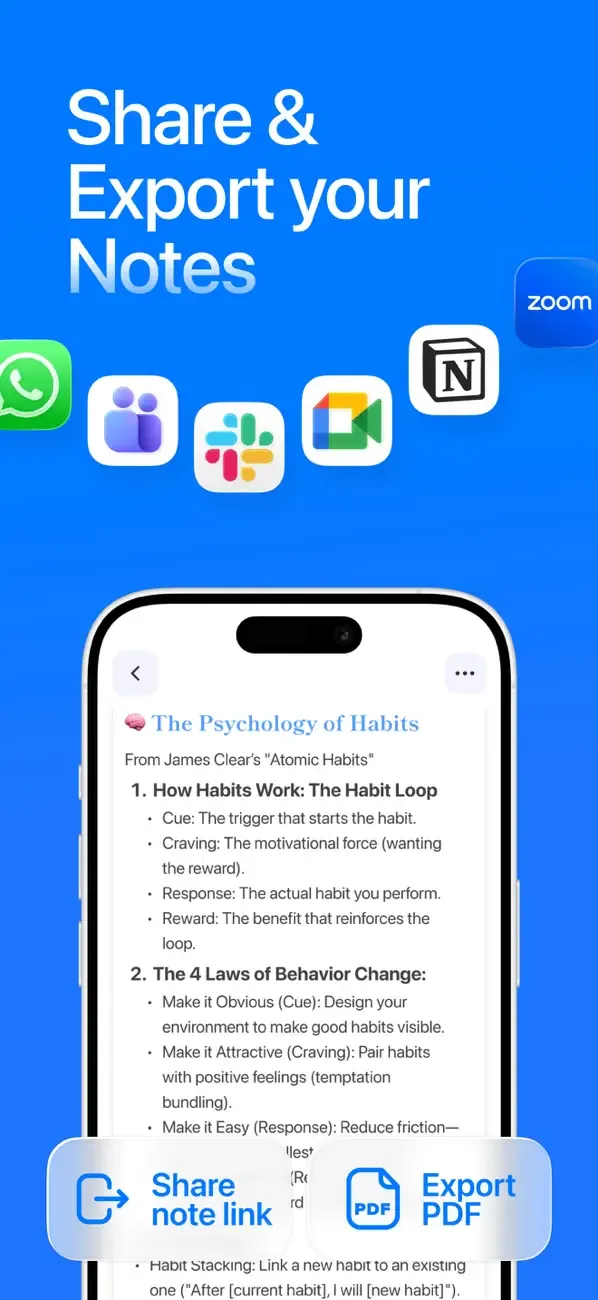 Mino: AI Voice Notes Agent screenshot 5