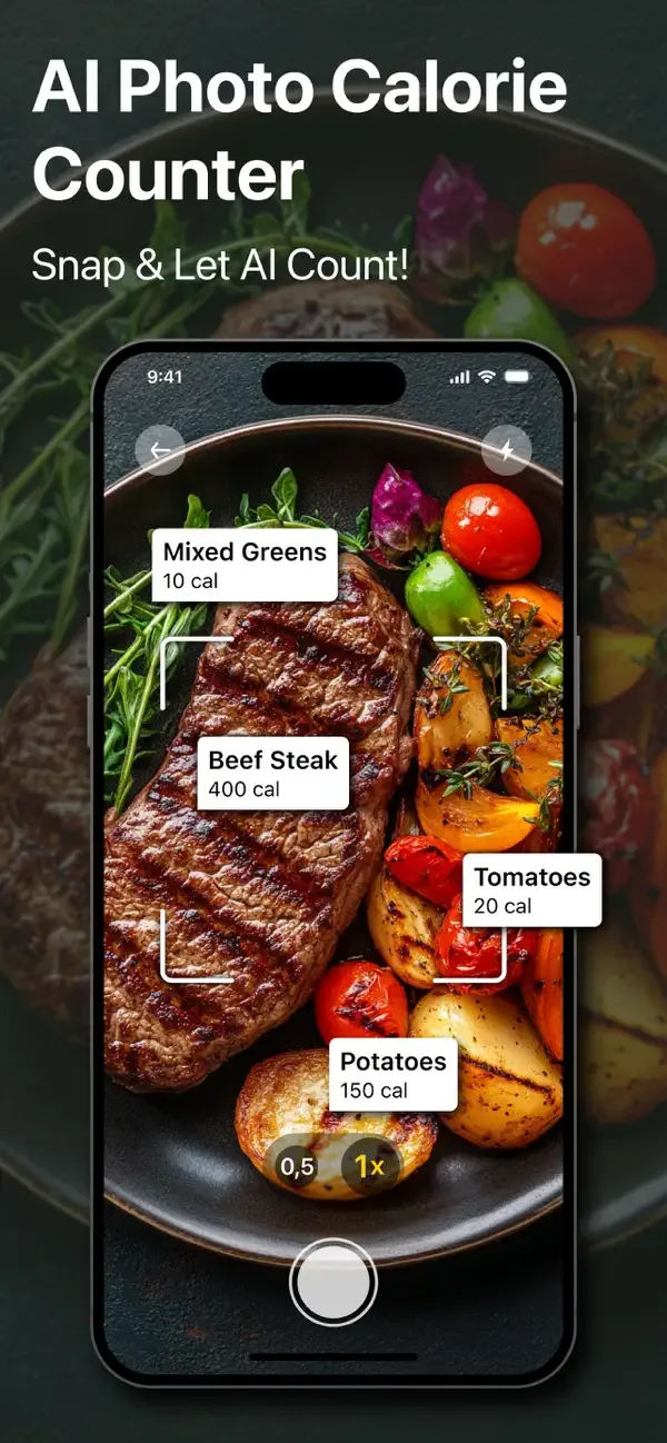 CalZen AI Food Calorie Counter screenshot 1