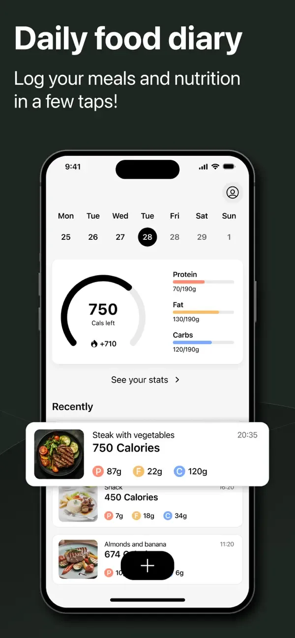 CalZen AI Food Calorie Counter screenshot 3