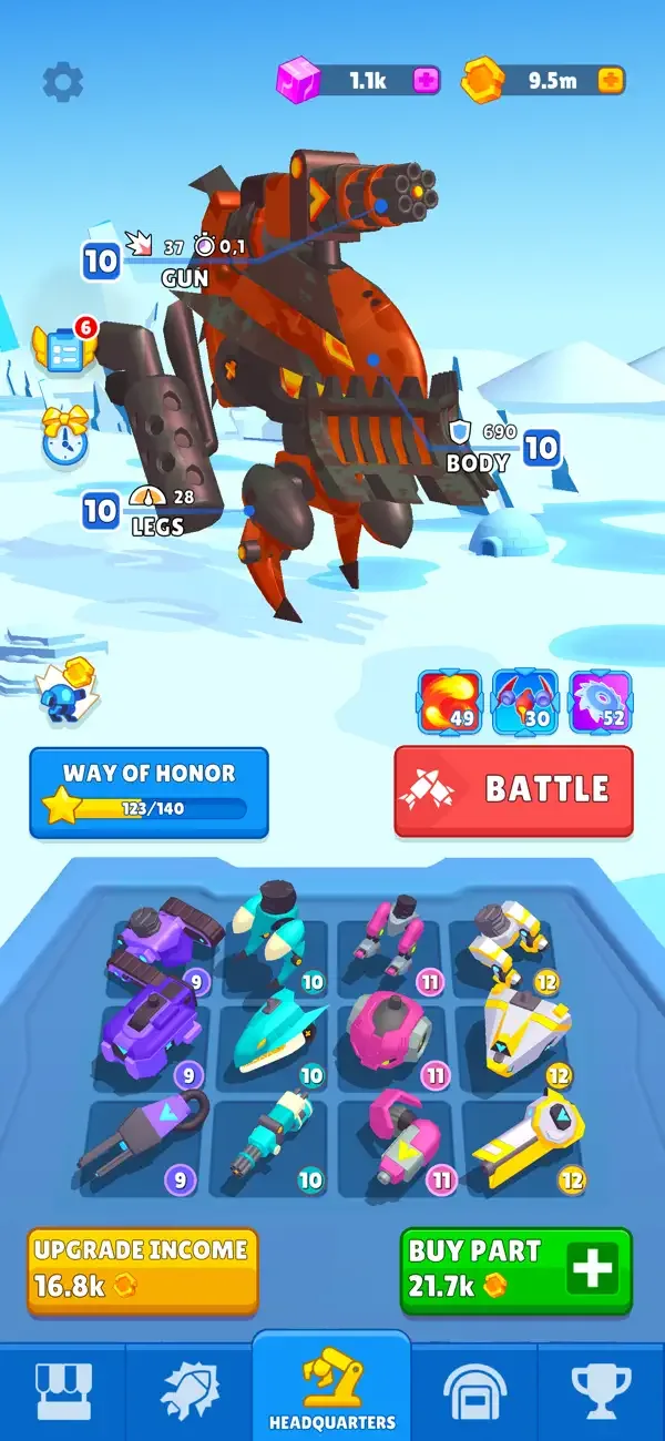 Armored Robots: Mech Battle screenshot 1