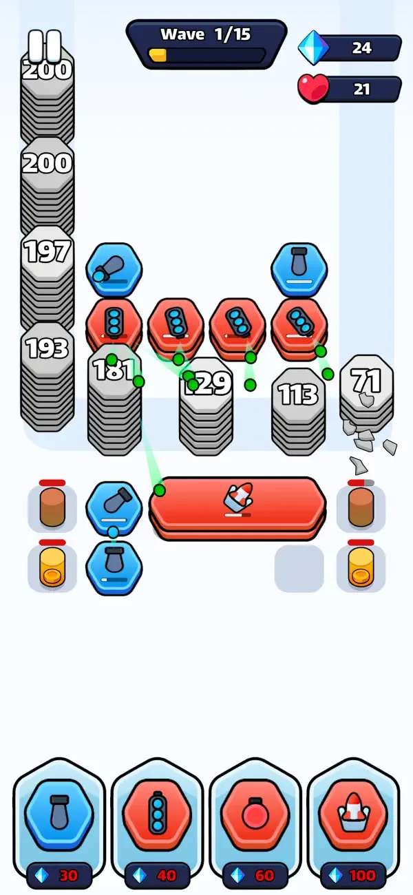 Hex Defense! screenshot 3