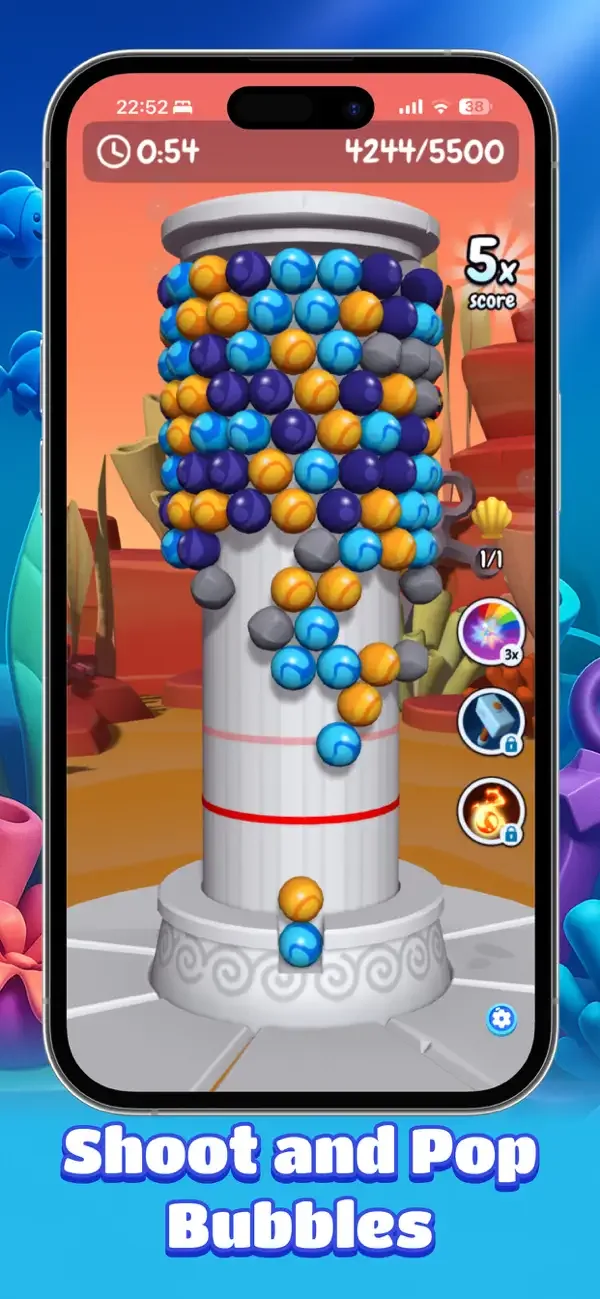 Bubble Bling: Pop Puzzle Game screenshot 2