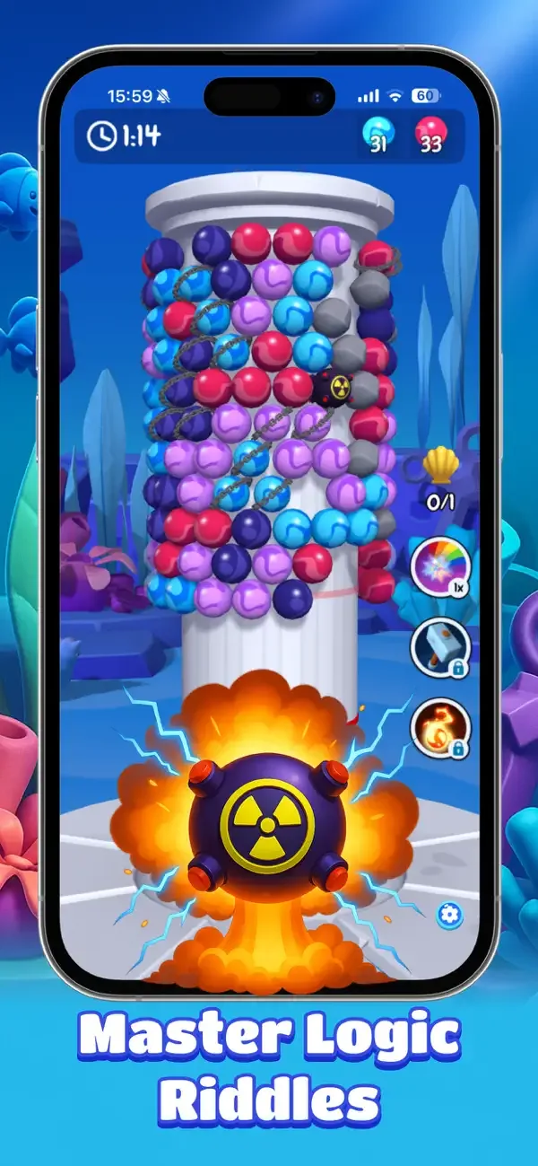 Bubble Bling: Pop Puzzle Game screenshot 3