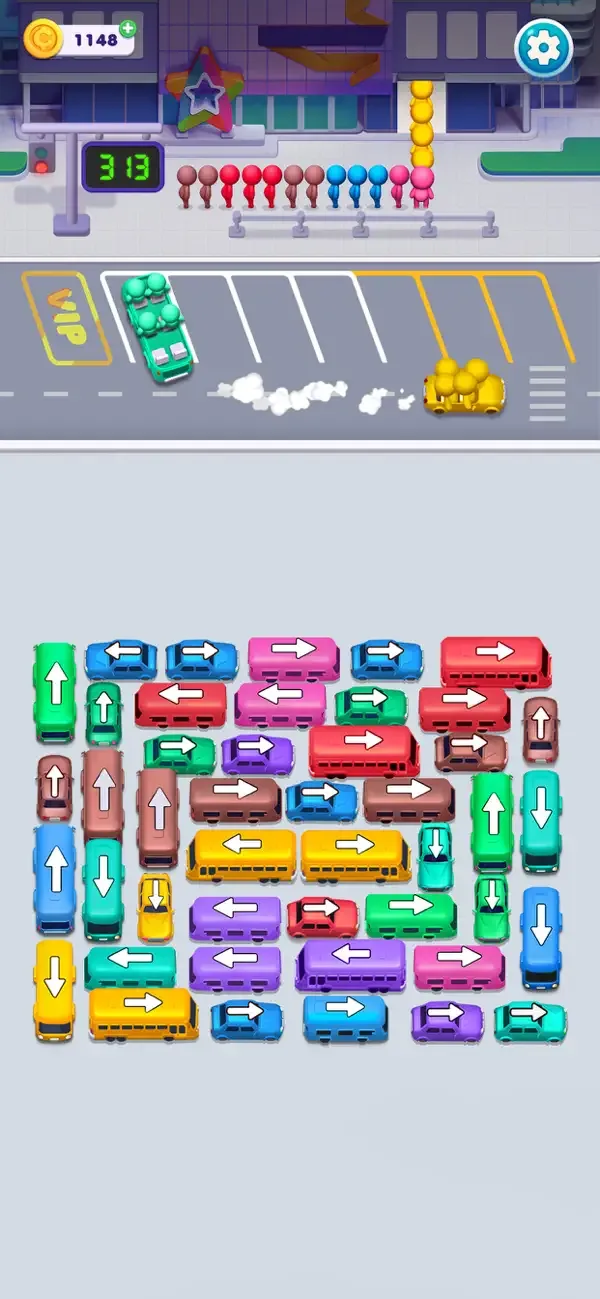 Bus Away: Traffic Jam screenshot 1