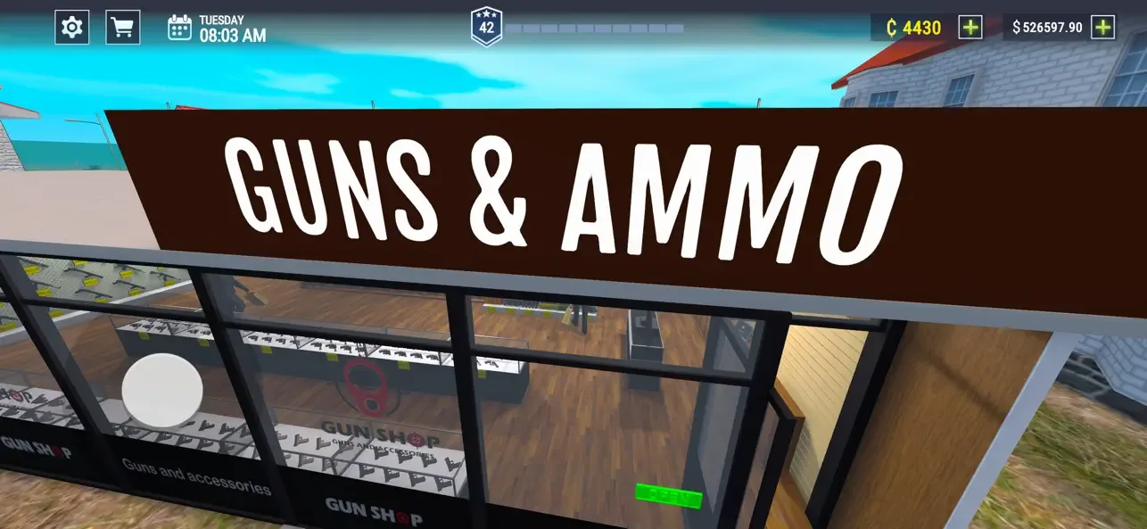 Gun Shop Simulator 3D Shooting screenshot 1