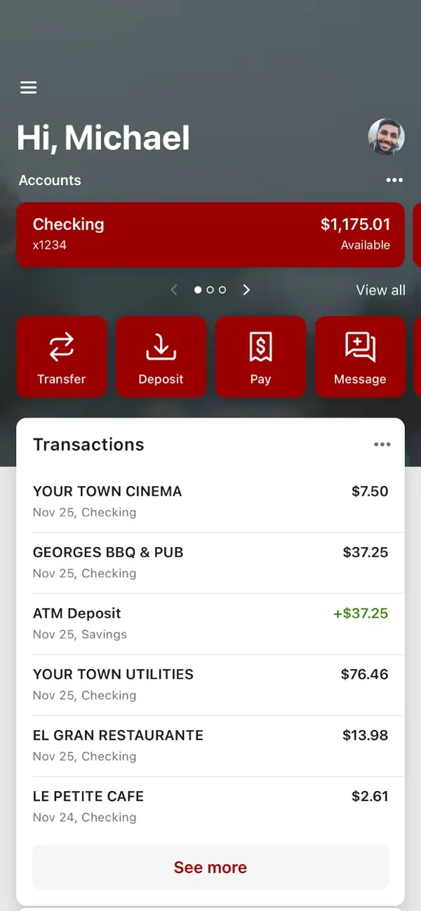 First Bank Online screenshot 1