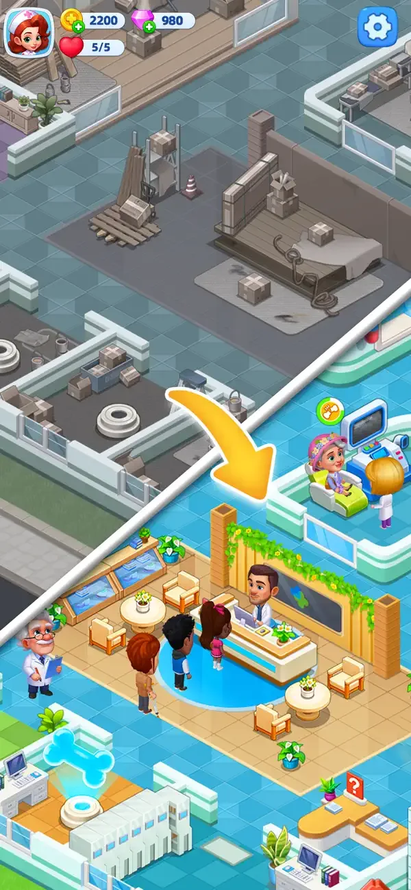 Hospital Fever® Doctor Games screenshot 5