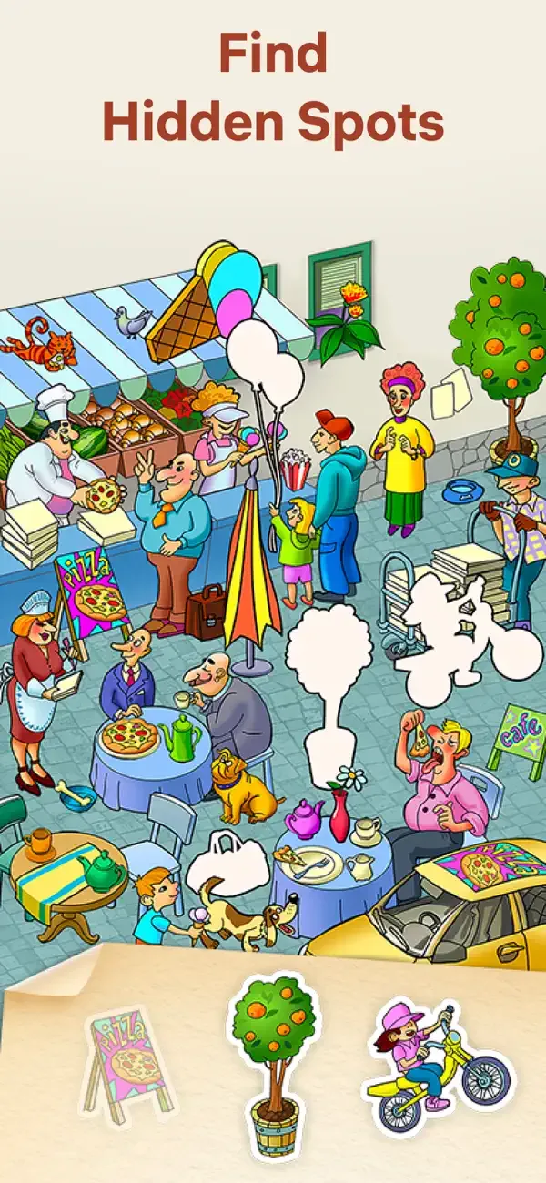 Hidden Spots - Hidden Objects screenshot 2