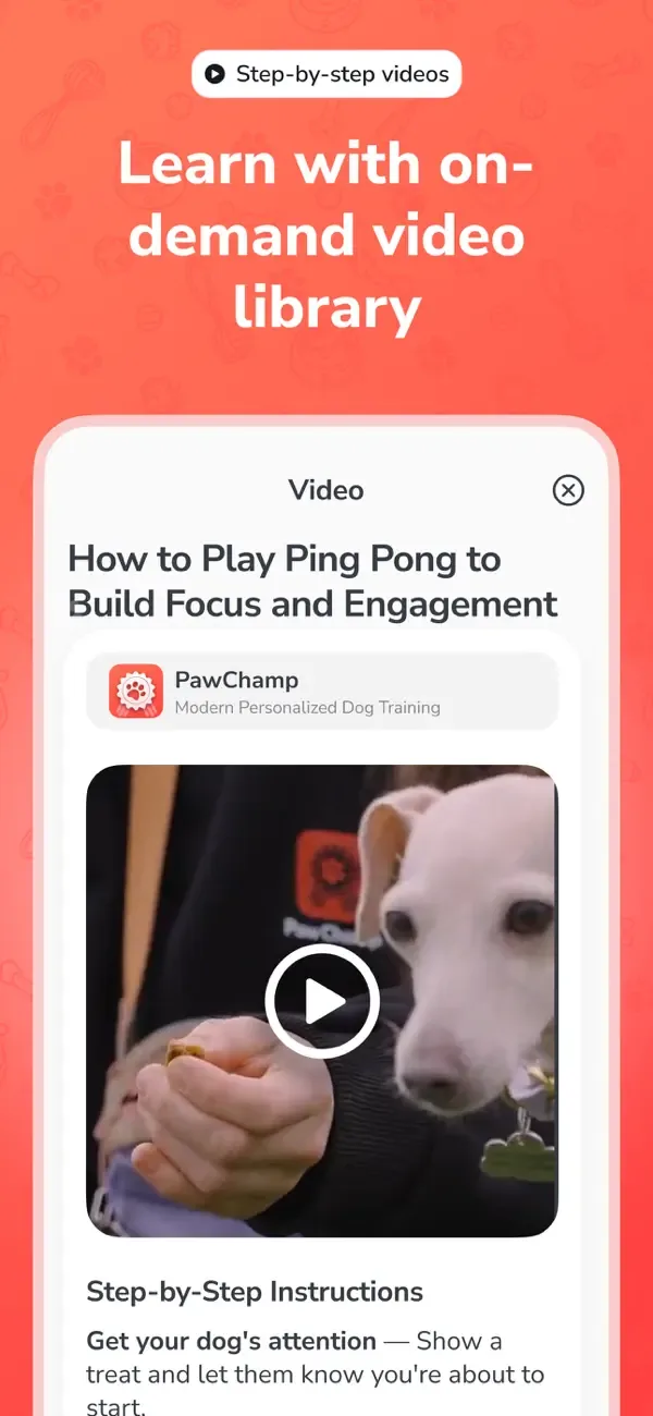 PawChamp - Dog Training & Care screenshot 4