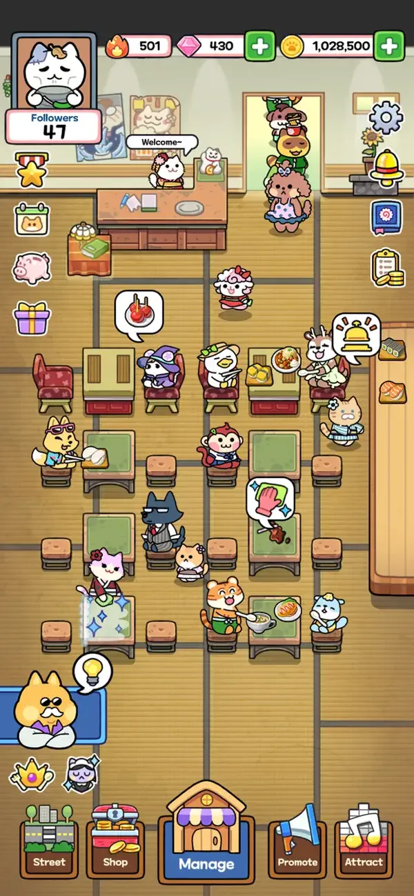 Catstaurant : Cat Chefs screenshot 1