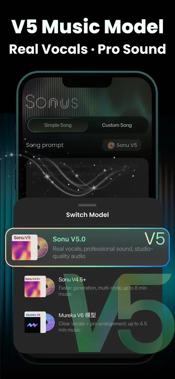 Sonus AI Song Music Generator screenshot 2
