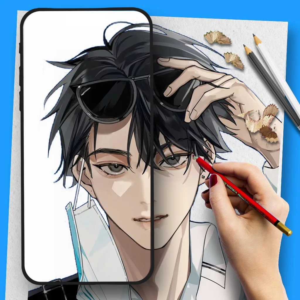 Draw Anime: Paint & Sketch App