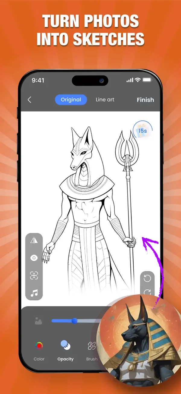 Draw Anime: Paint & Sketch App screenshot 5