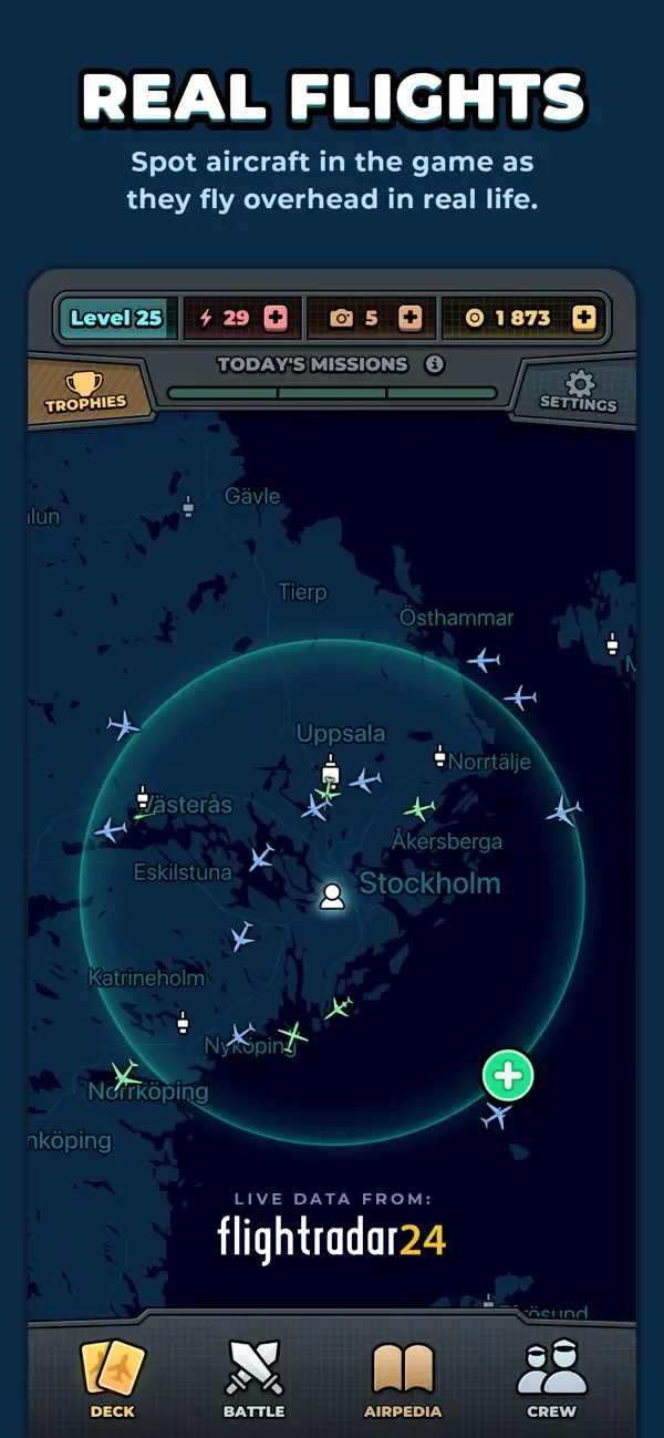 Skycards by Flightradar24 screenshot 1