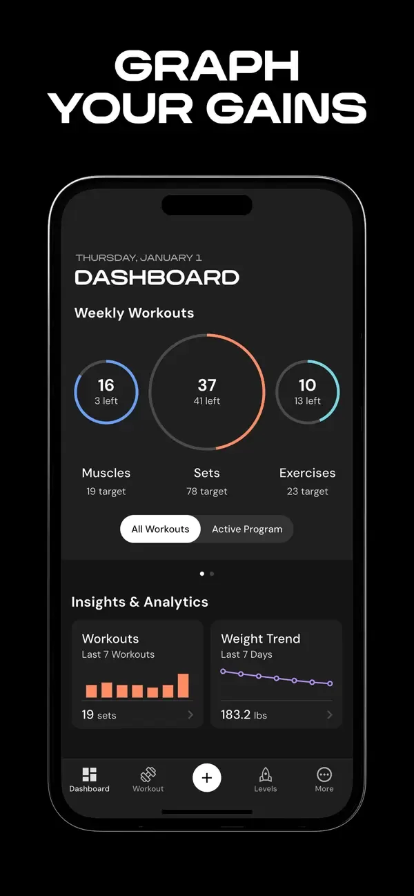 MacroFactor Workouts - Tracker screenshot 5