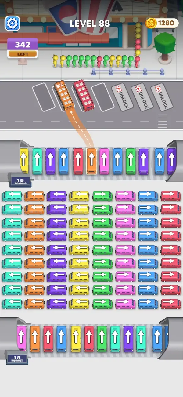 Bus Crazy: Jam Escape screenshot 3