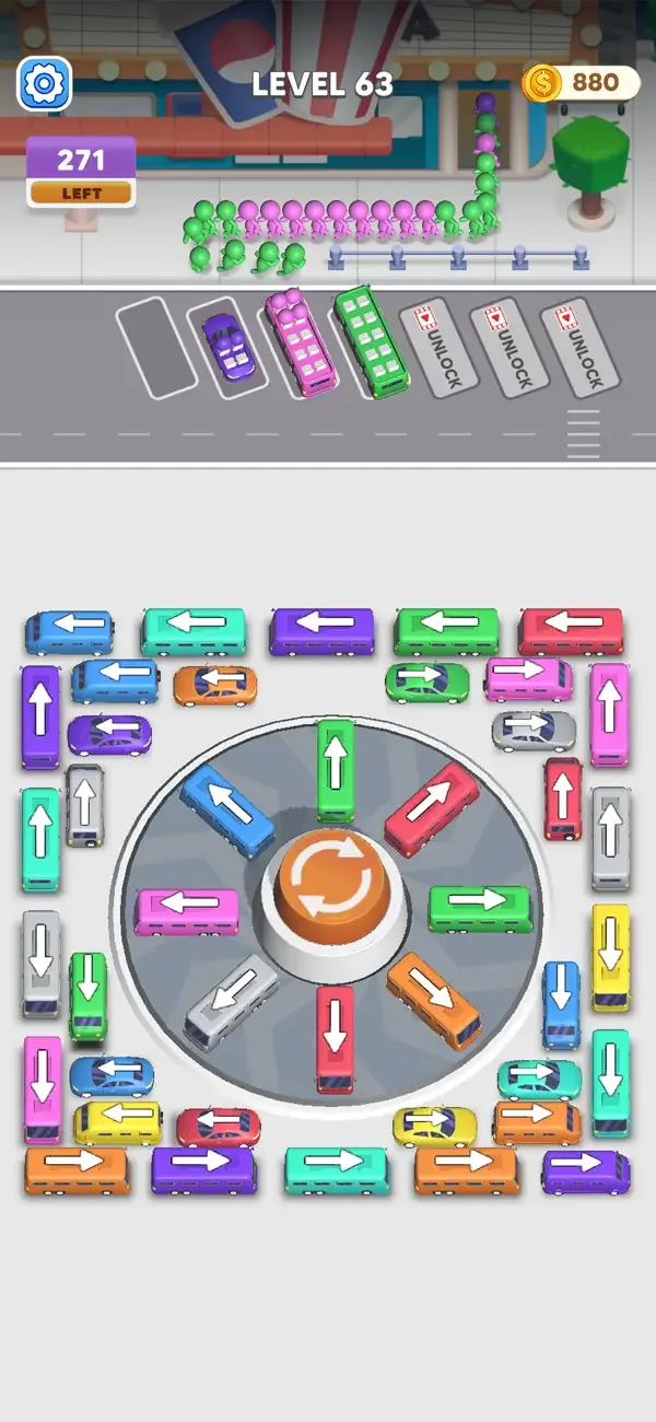 Bus Crazy: Jam Escape screenshot 5