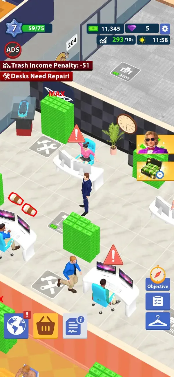 Office Life!: Tycoon Games screenshot 5