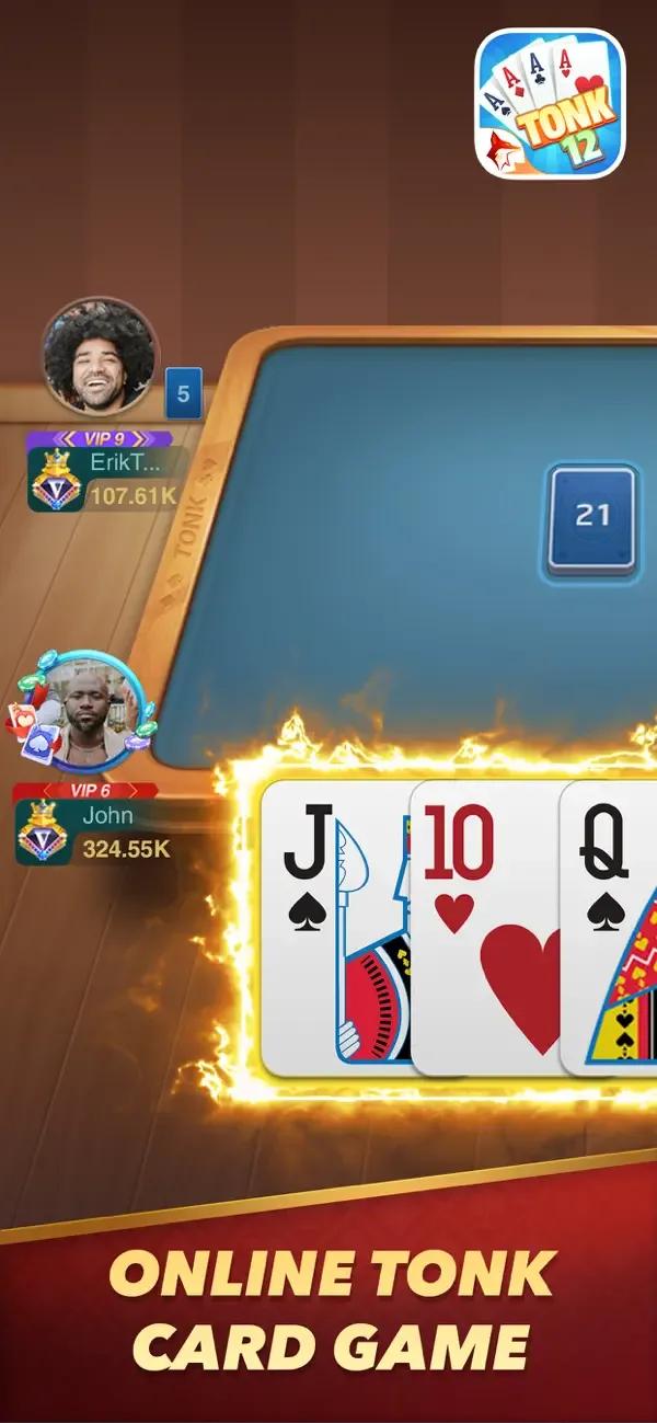 Tonk 12: Tunk Rummy ZingPlay screenshot 1