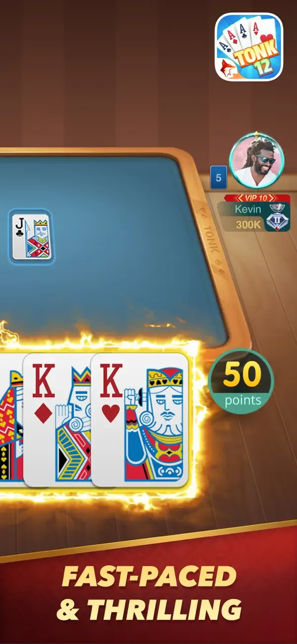 Tonk 12: Tunk Rummy ZingPlay screenshot 2