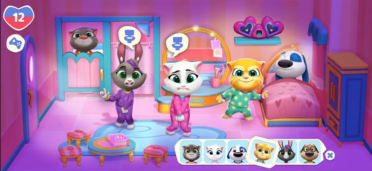 My Talking Tom Friends 2 screenshot 2