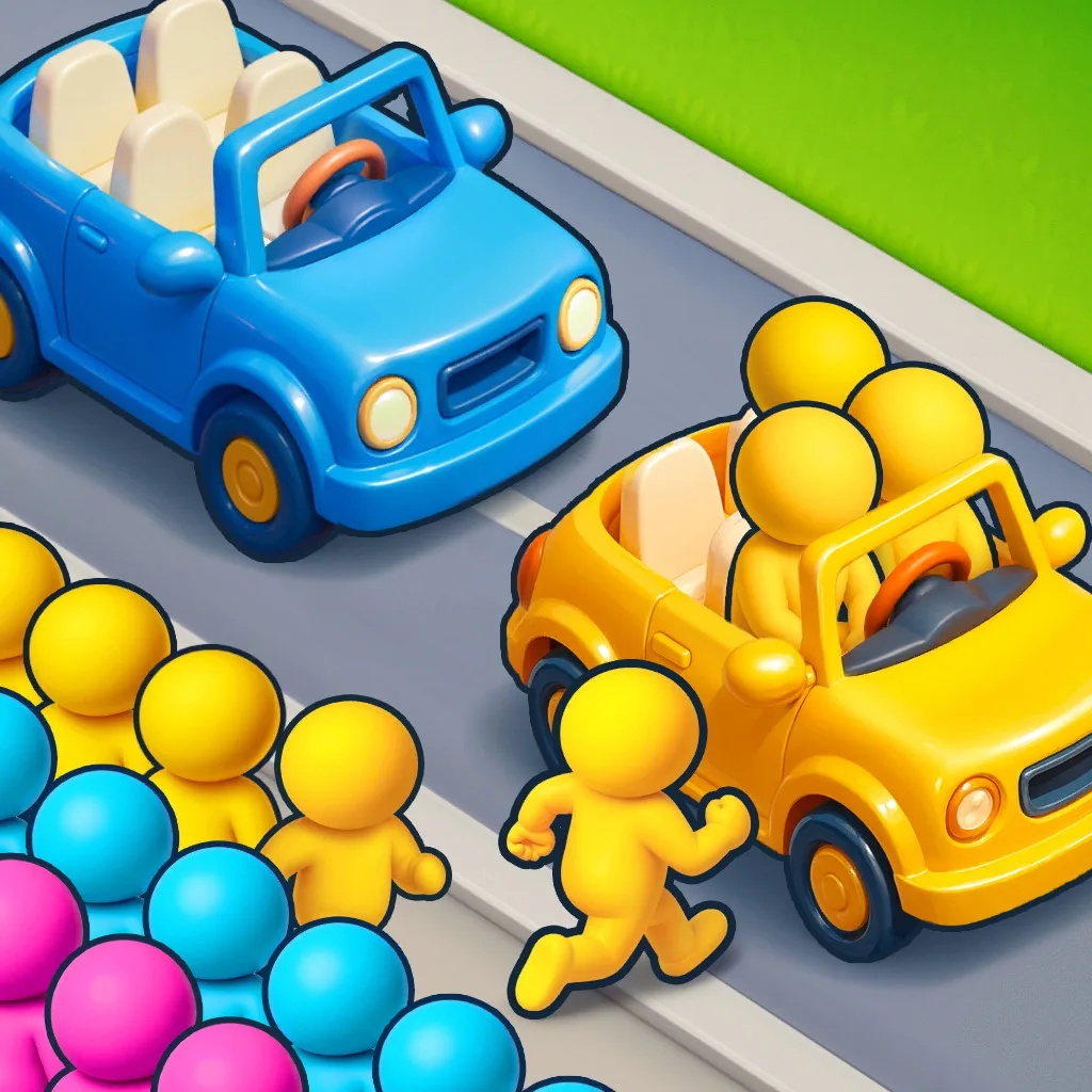 Bus Rush: Car Parking Games