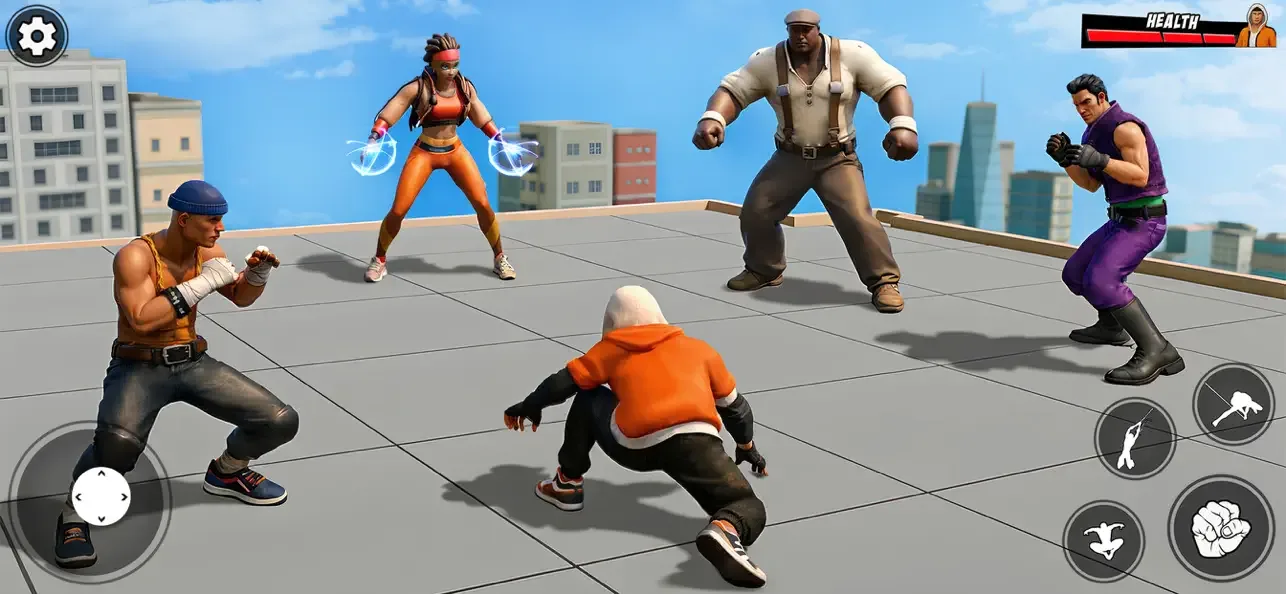 Super Action Fighting Hero screenshot 2