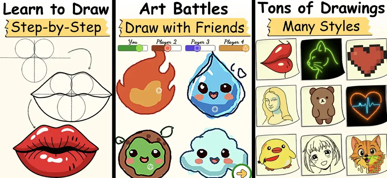 ArtLoop: How To Draw Lessons screenshot 1