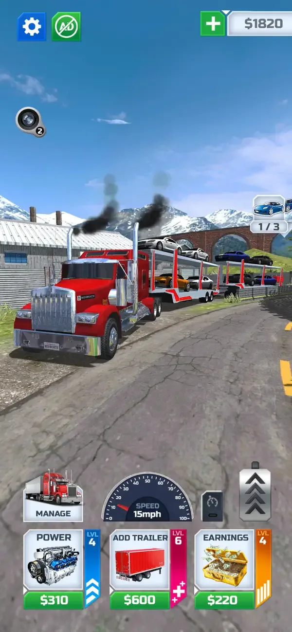Truck Transport Simulator ! screenshot 1