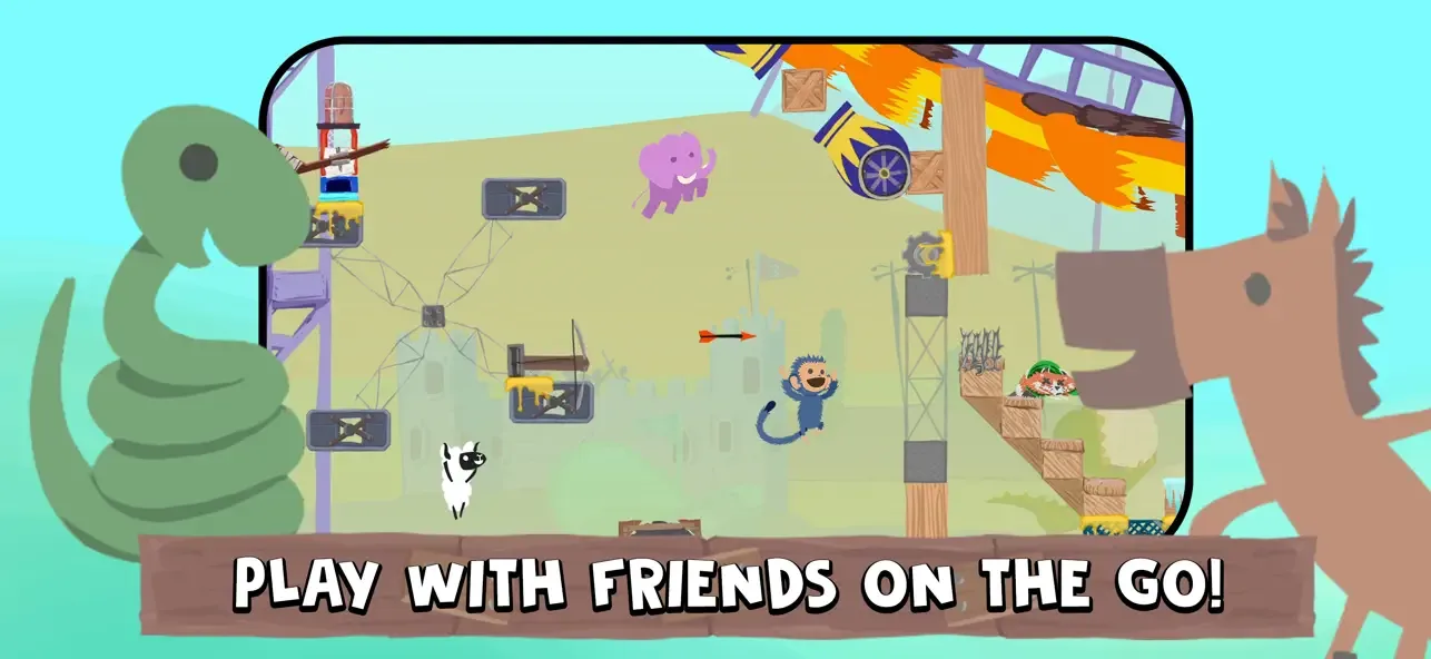 Ultimate Chicken Horse screenshot 1