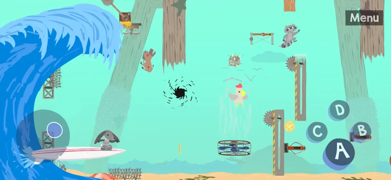 Ultimate Chicken Horse screenshot 2