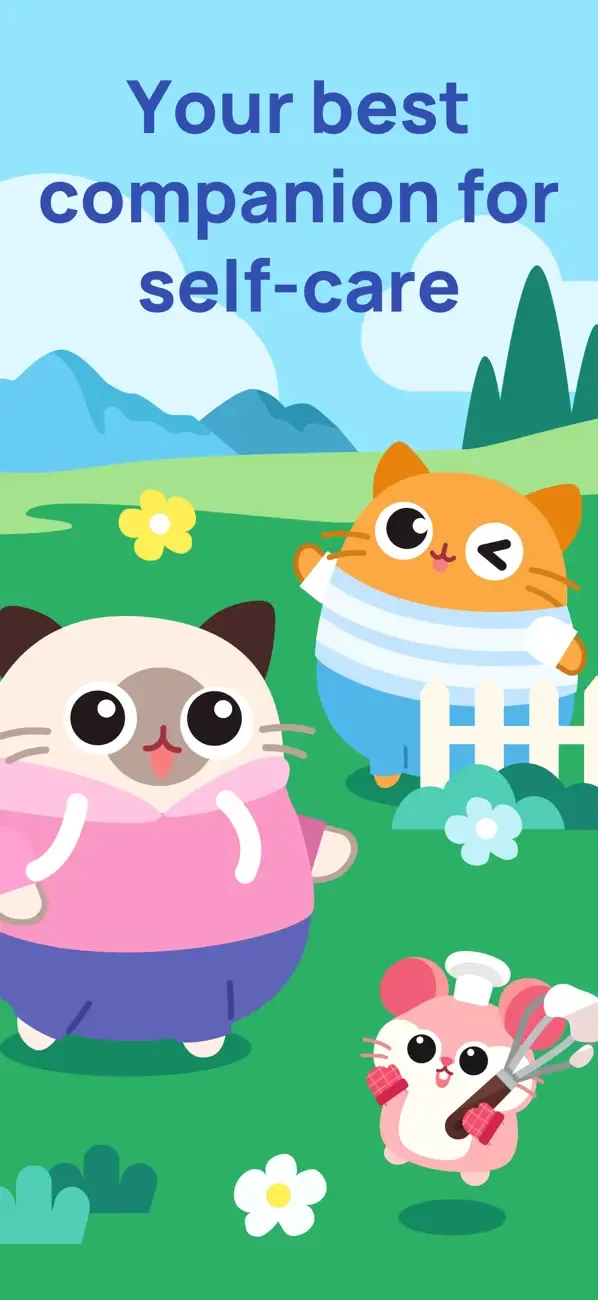 Catzy: Self-Care Journey screenshot 1