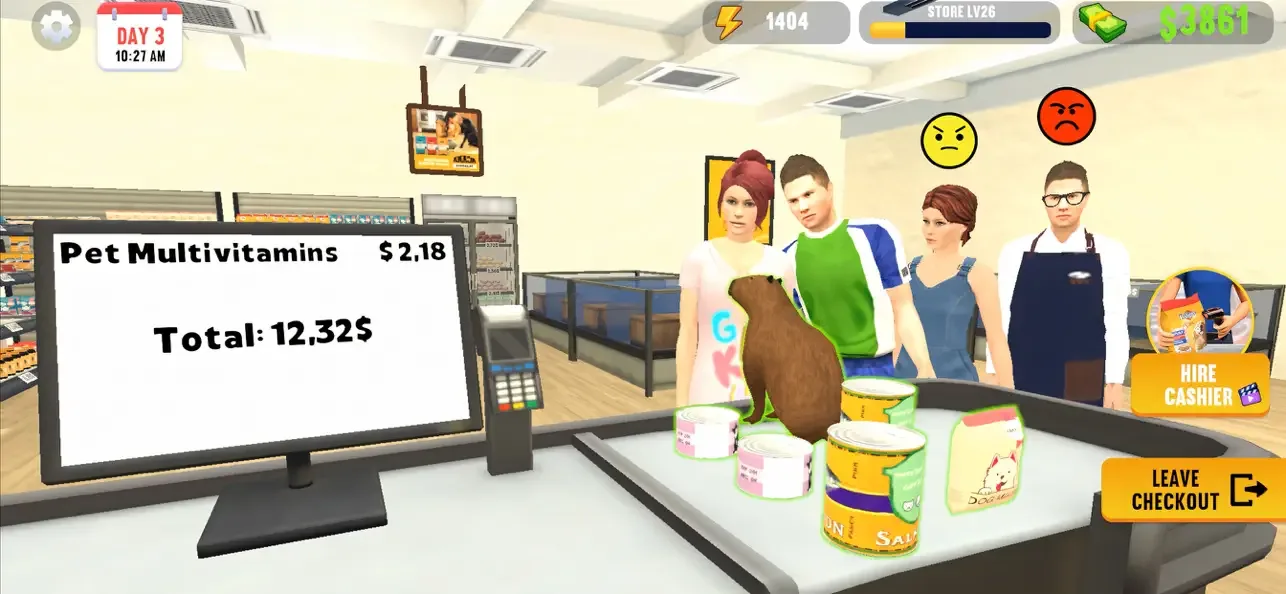 Pet World - Shop 3D Simulator screenshot 4