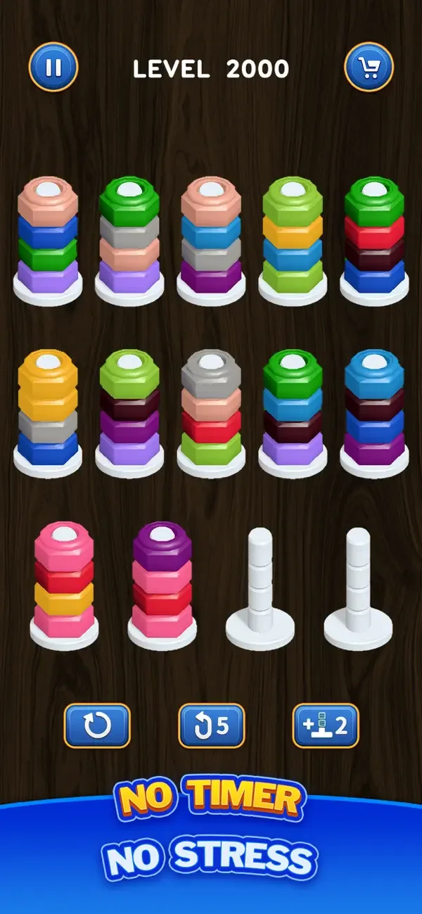 Nut Sort: Color Puzzle Games screenshot 4