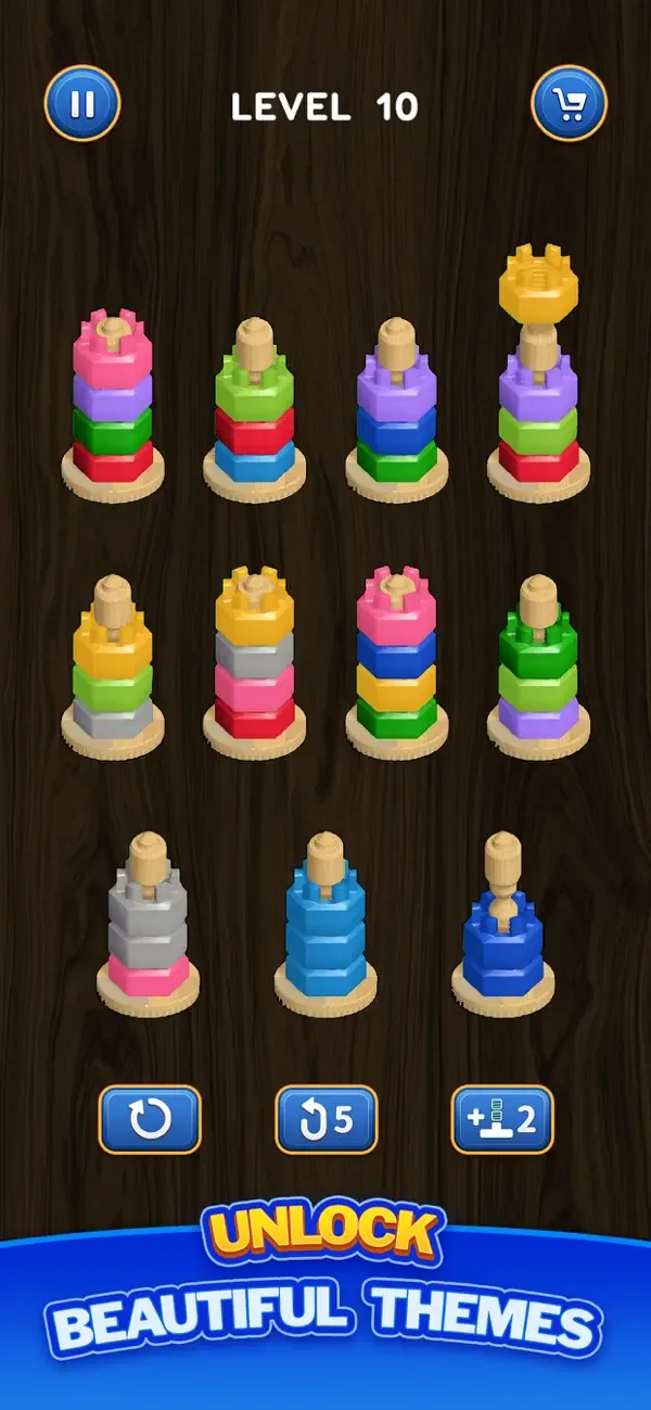 Nut Sort: Color Puzzle Games screenshot 5