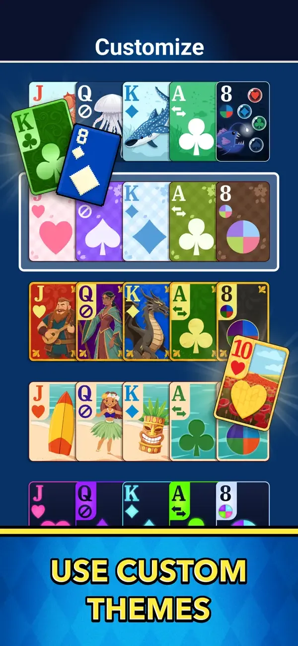 Crazy Eights: Card Games+ screenshot 2
