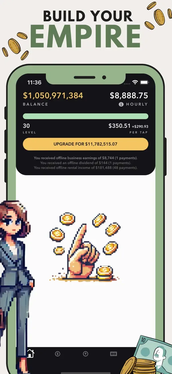 Rich Man Business Simulator screenshot 1