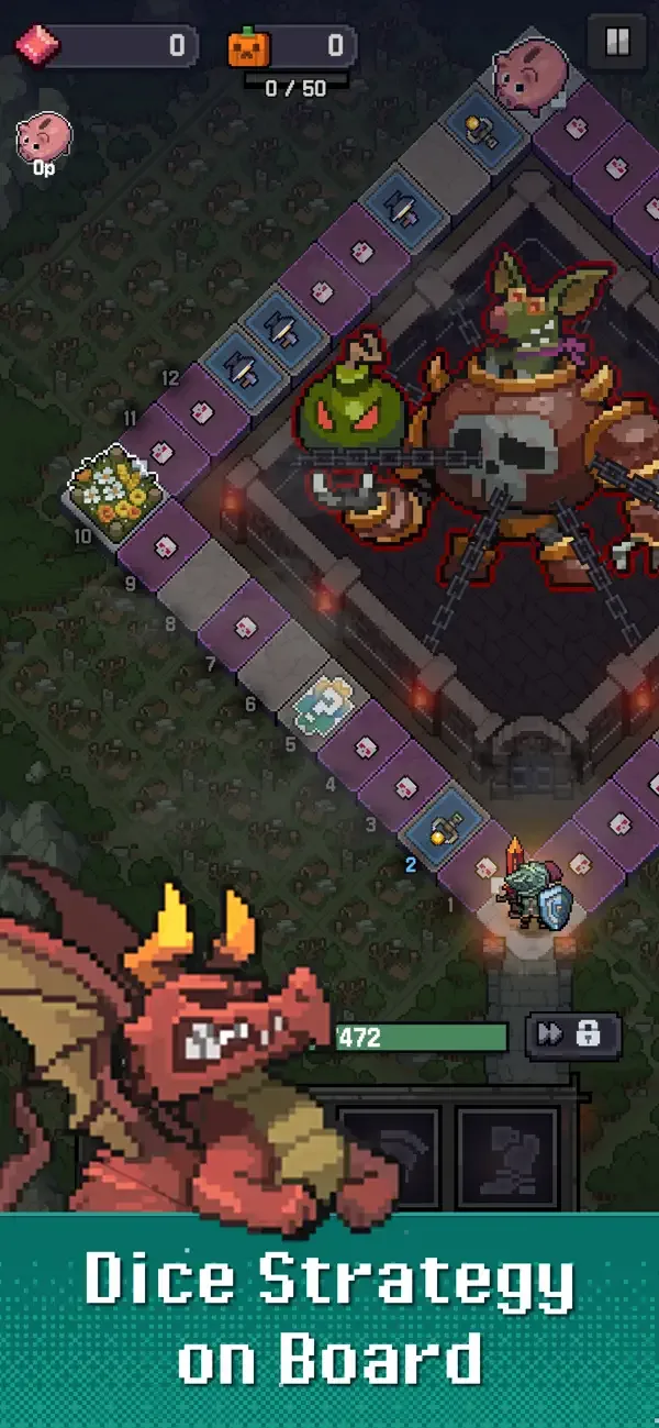 Heroll : Dice Roguelike screenshot 2
