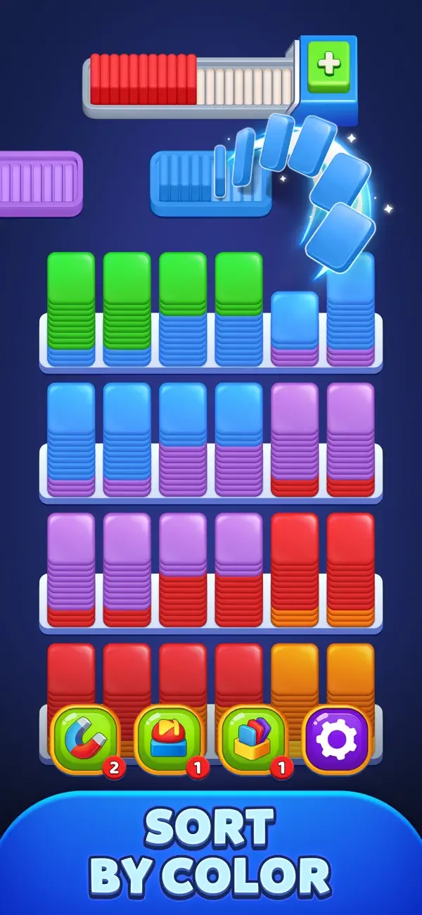 Sort Dash: Color Match! screenshot 1