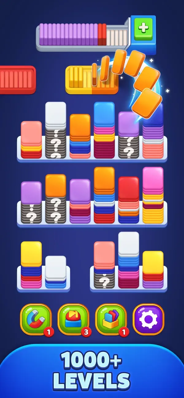 Sort Dash: Color Match! screenshot 4