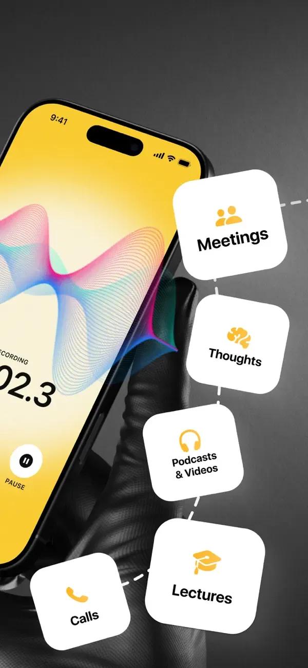 Noteflow: AI Notes Taking screenshot 2