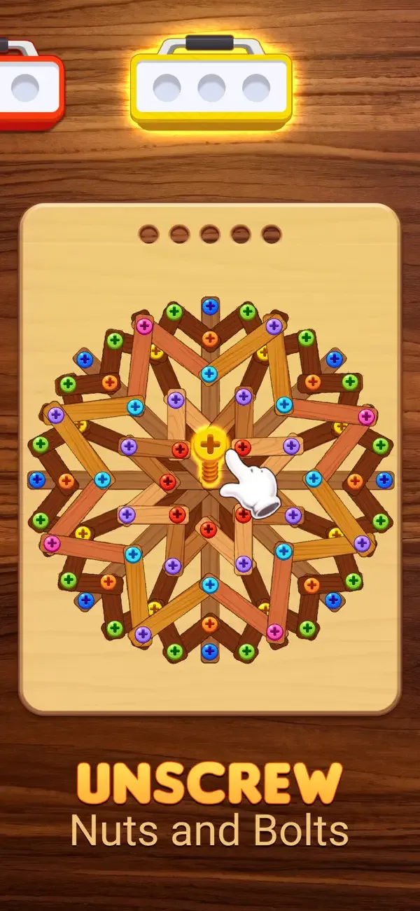 Woody Screw: Nut and Bolt Jam screenshot 1