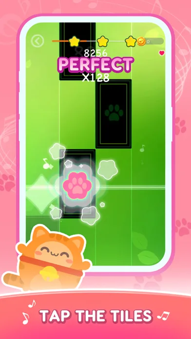 Cat Cute Tiles: Rhythm Games screenshot 3