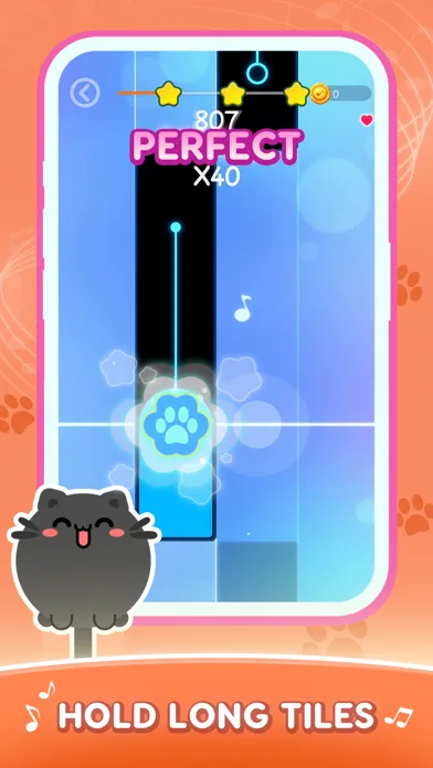 Cat Cute Tiles: Rhythm Games screenshot 4
