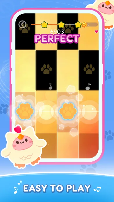 Cat Cute Tiles: Rhythm Games screenshot 5