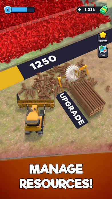 Idle Lumber Chopper Empire Inc screenshot 1