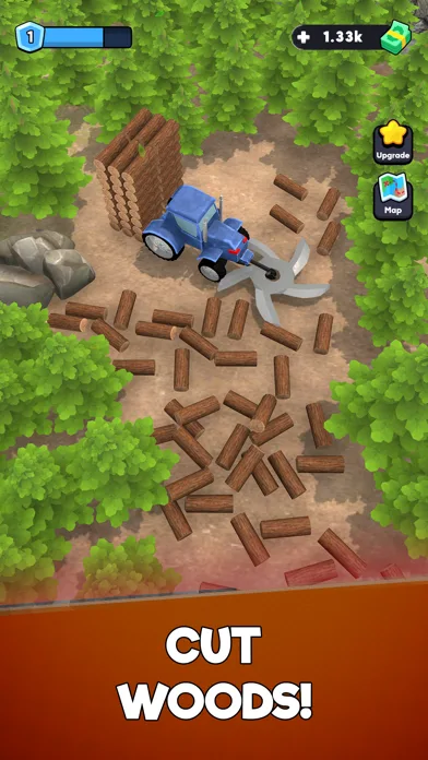 Idle Lumber Chopper Empire Inc screenshot 2