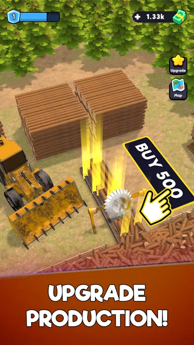Idle Lumber Chopper Empire Inc screenshot 3