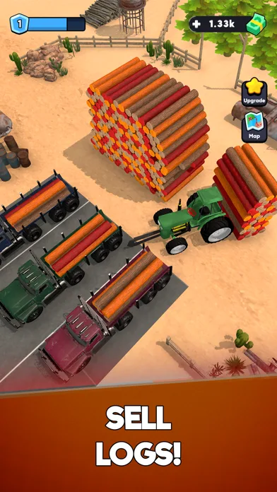 Idle Lumber Chopper Empire Inc screenshot 4